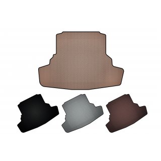 Резиновый коврик в багажник Carsuit (Long Бежевый)